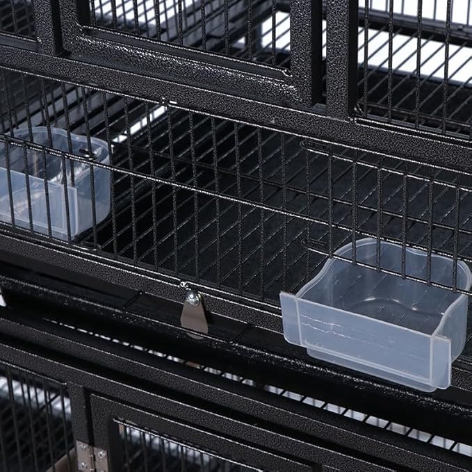 IDEALHOUSE 41" Divided Breeding Flight Bird Cage - Image 7