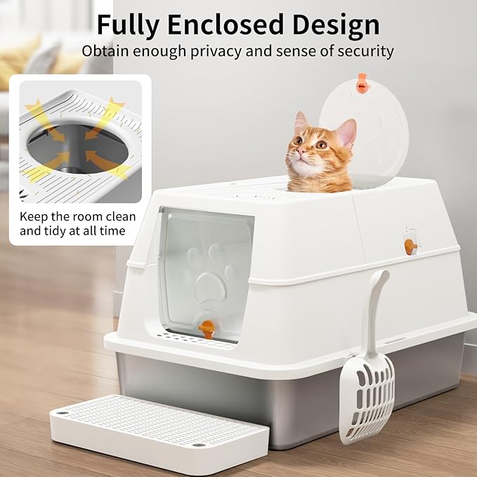 Stainless Steel Cat Litter Box - Image 8