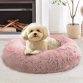 JOLLYVOGUE Calming Dog Bed Medium Size Dog, Anti-Anxiety Donut Medium Pet Bed by JOLLYVOGUE