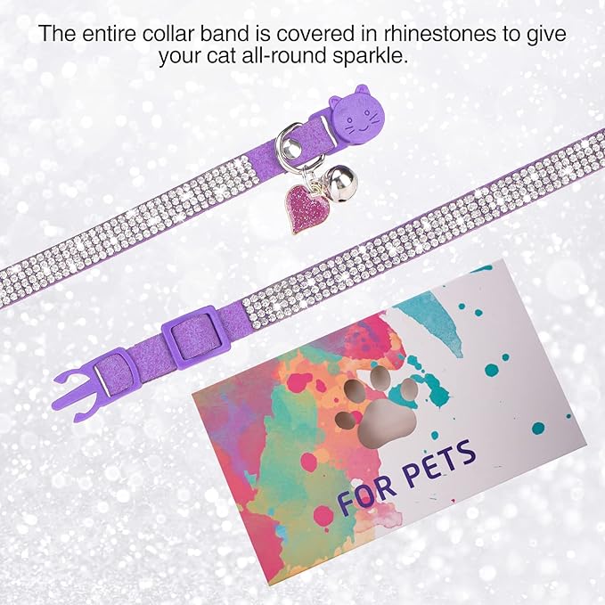 Rhinestone Cat Collar Breakaway - Image 5