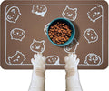 YCT Cat Food Mat for Pet Dog Food Mat, Cat Mat for Food and Water, Cat Feeding by YCT