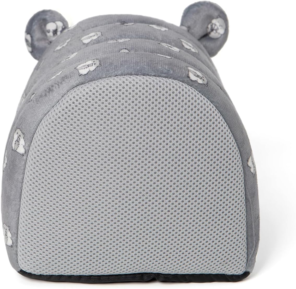 Hedgehog Bed Cave Hideout Hedgehog House Hedgehog Accessories, Hamster Small Animals Cage Supplies Warm House (Grey)