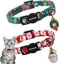Cat Collar, 2 Pack Cat Collars Breakaway by DOGWONG