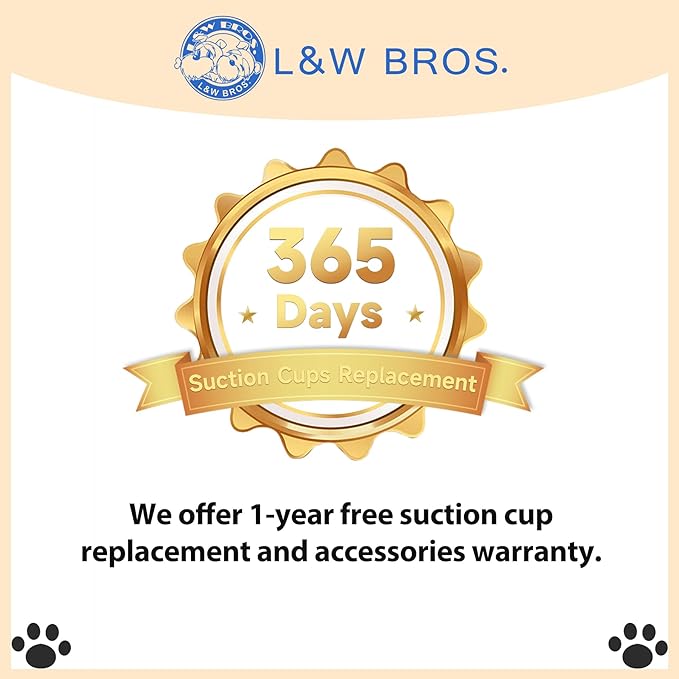 L&W BROS. Cat Window Perch Cushion Bed Cat Hammock - Image 6