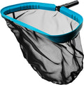 17.5" Aluminum Frame Pool Skimmer Rake Net, Deep Nylon Bag (No Pole)