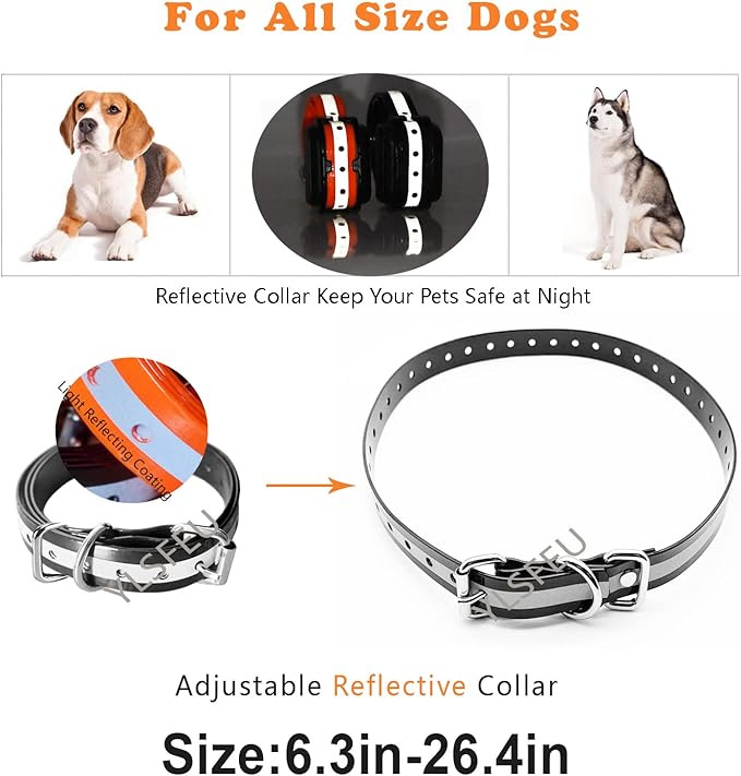 Dog Collar Strap for Most of Electronic Training Shock Collar - Image 5