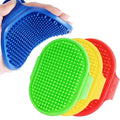 4 Pack Dog Grooming Brush, Premium Soft Silicone Pet Bath Brushes by Brillirare