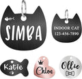 Ultra Joys Cat ID Tag Personalized Pet Tags, Durable Stainless Steel Small Pet by UltraJoys