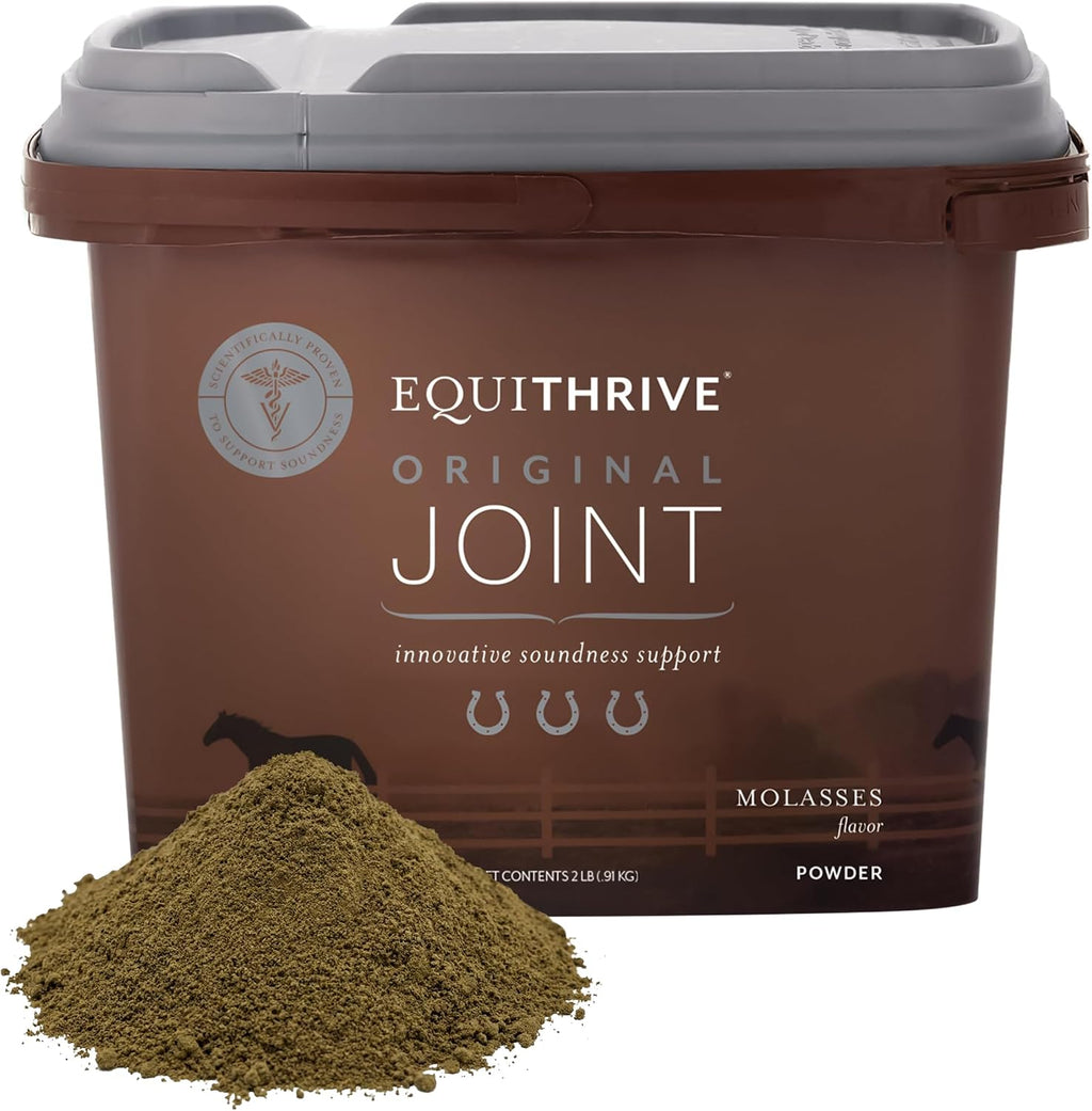 Equithrive Original Joint Powder Horse Supplement, Molasses Flavor, 2 lbs
