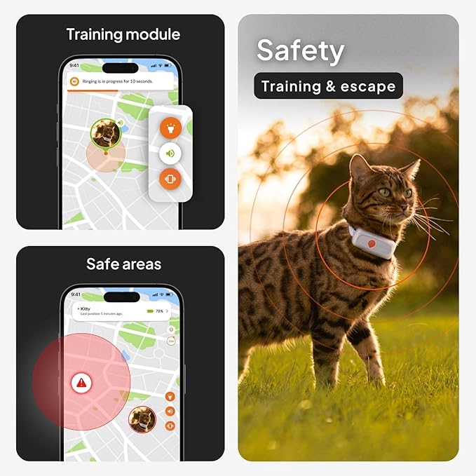 Weenect Cat XS - GPS Tracker for Cats | Real-time GPS Tracking | Smallest Model - Image 4