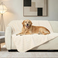 Ameritex Waterproof Dog Blanket Reversible, Leakproof Pet Blanket for Large Dogs, Soft Furniture Sofa Couch Cover Protector Washable, Fleece Cat Throw Bed, Reversible Washable Soft Plush
