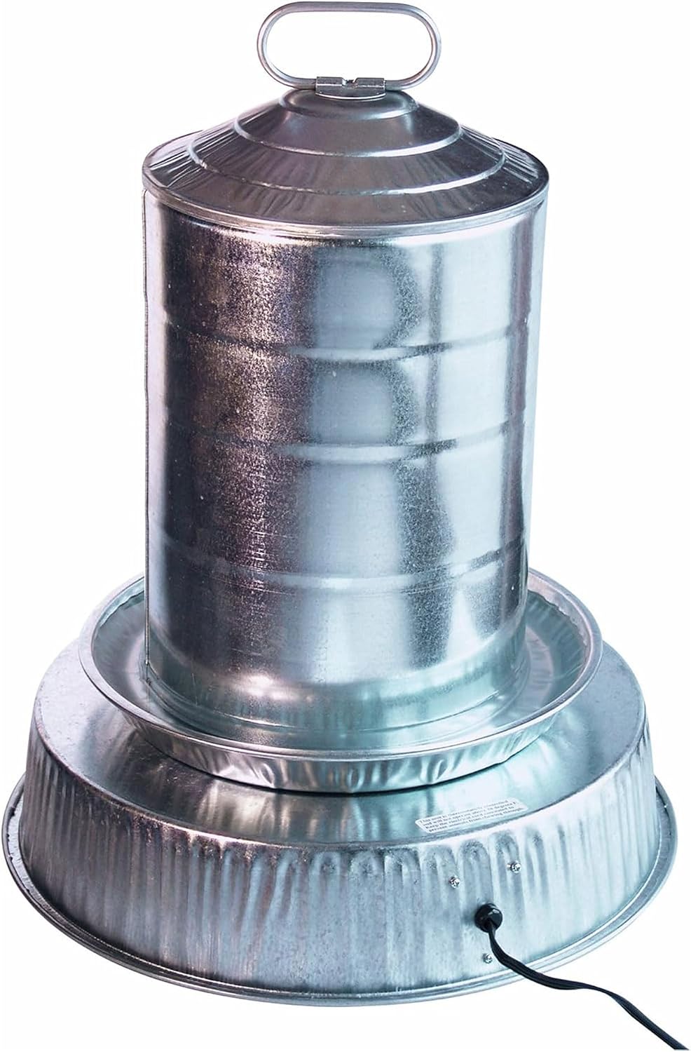 Farm Innovators Heated Base for Double-Wall Metal Poultry Founts, 125 Watts