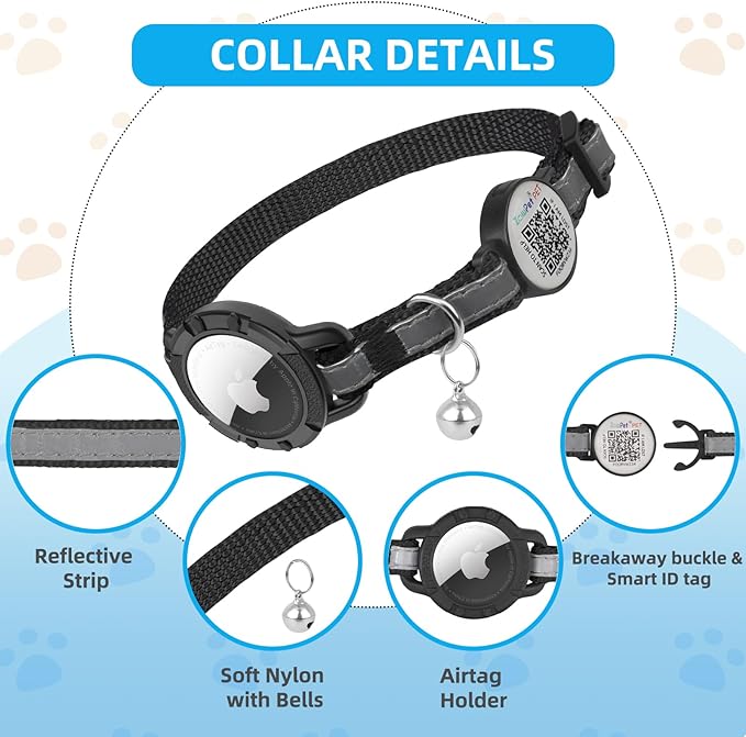 Airtag Cat Collar Breakaway - Image 6