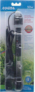 Fluval Marina Submersible Heater for Aquarium, 50-watt