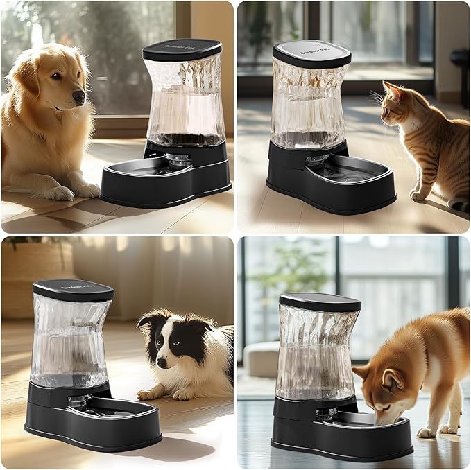 Gardner Pet Automatic Dog Water Dispenser Gravity Stainless Steel Water Waterer - Image 6