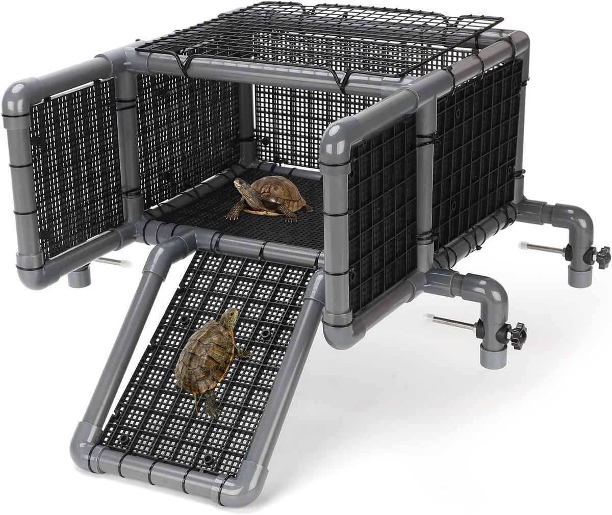 SKARUS Extra Large Turtle Basking Platform for 40-90 Gallon Aquarium Tanks
