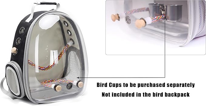 Bird Traval Carrier Cage, Vet Transport School Bag - Image 6