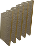 5-Pack Cat Scratcher Boards – 9.5” x 16” Durable Hard Paper Cardboard Scratch Pads for Cats, Lightweight & Eco-Friendly