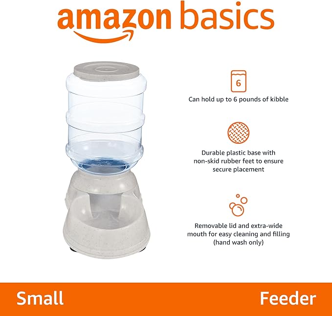 Amazon Basics Gravity Pet Food Feeder - Image 2