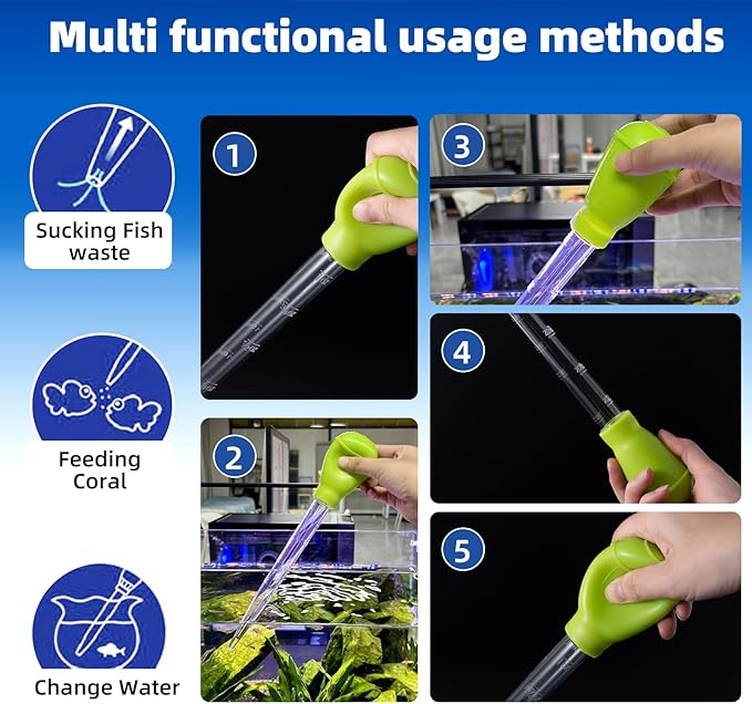 SLSON Aquarium Coral Feeder Waste Cleaner - Image 4
