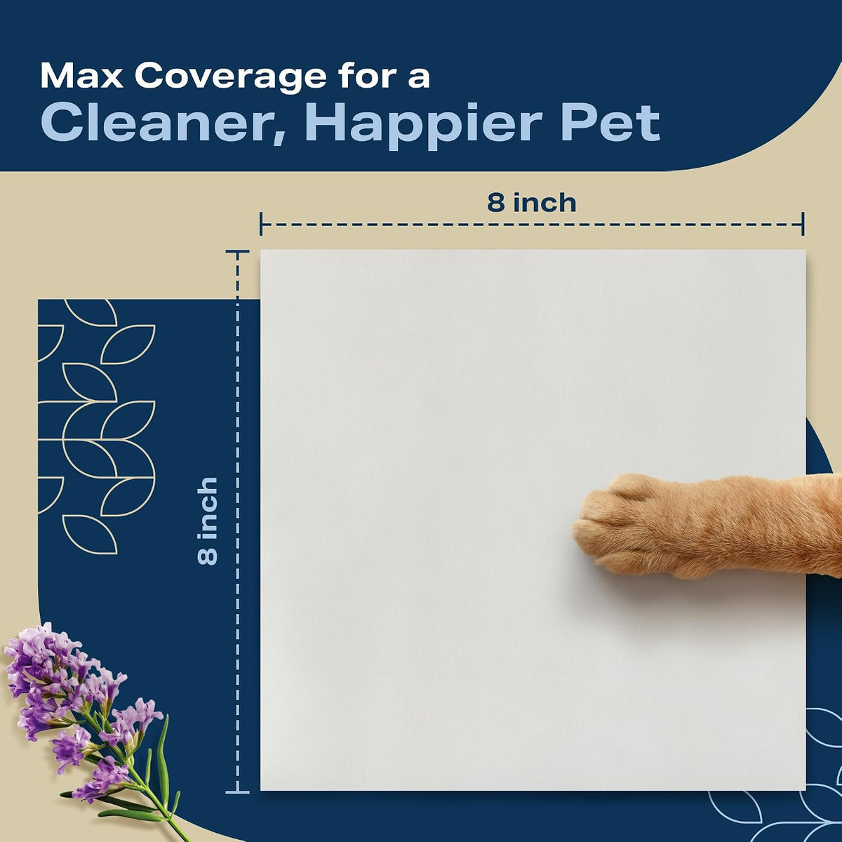 Dog Wipes for Paws and Butt (400 Ct) Plant Based Pet Wipes for Dogs & Cats