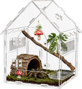 Acrylic Jumping Spider Enclosure 8x8x12 with Magnetic Lock