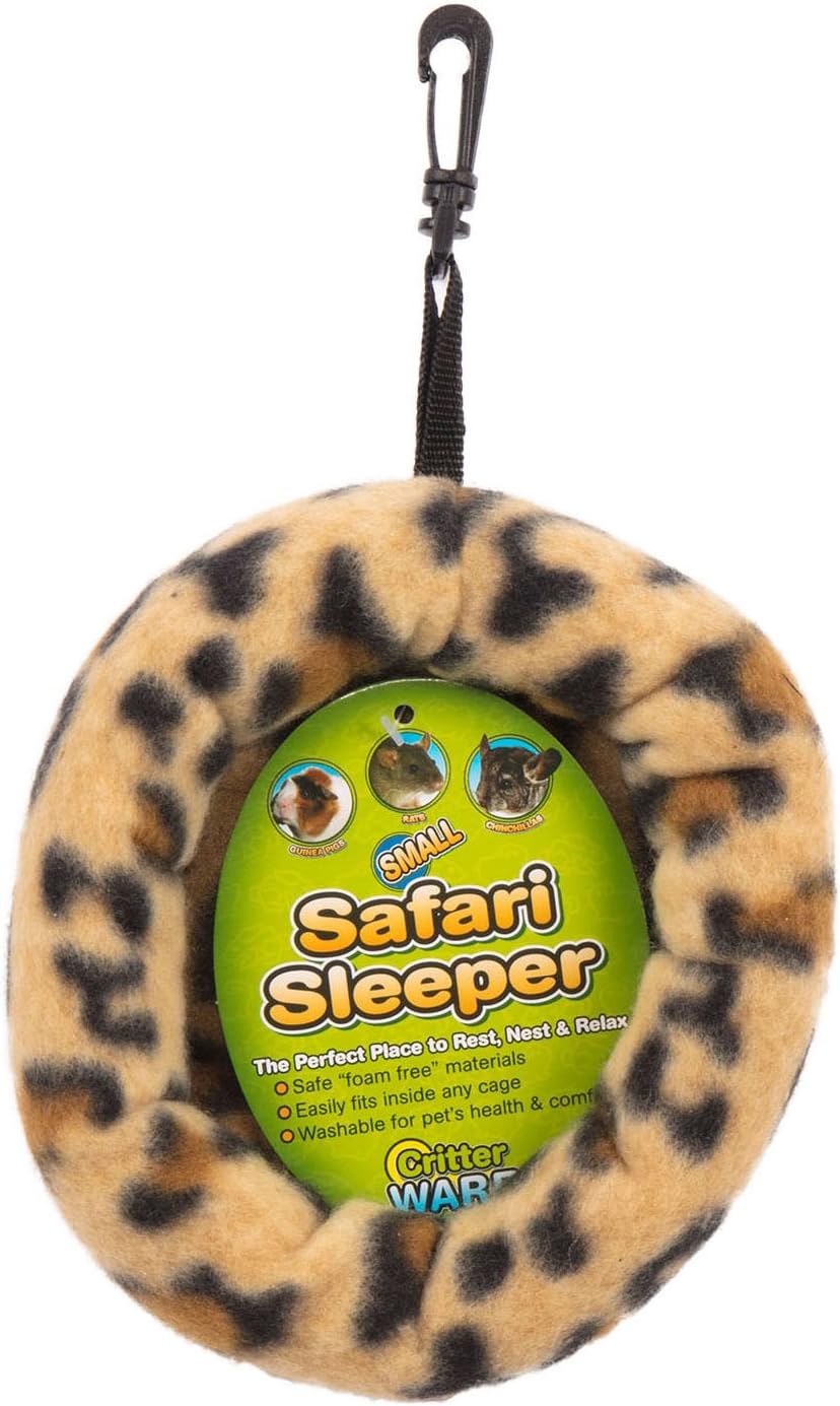 (2 Pack) Ware Manufacturing Fuzz-E-Bed Safari Sleepers, Large, Colors May Vary
