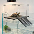 Escape-Proof Turtle Basking Platform Enclosure for 60-Gallon+ Tanks