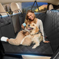 Btefd Back Seat Extender for Dogs, Hard Bottom Dog Hammock for Car & SUV