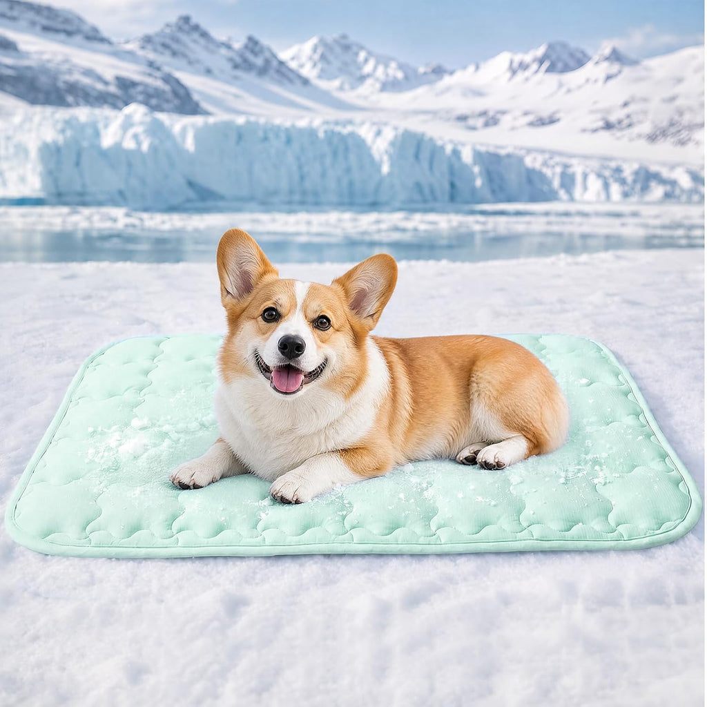 Luciphia Dog Cooling Mat, Q-MAX>0.5 Non-Slip Self-Cooling Pad for Pets