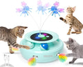 ORSDA Cat Toy, 3-in-1 Automatic Interactive Electronic Moving Ambush Feather by ORSDA
