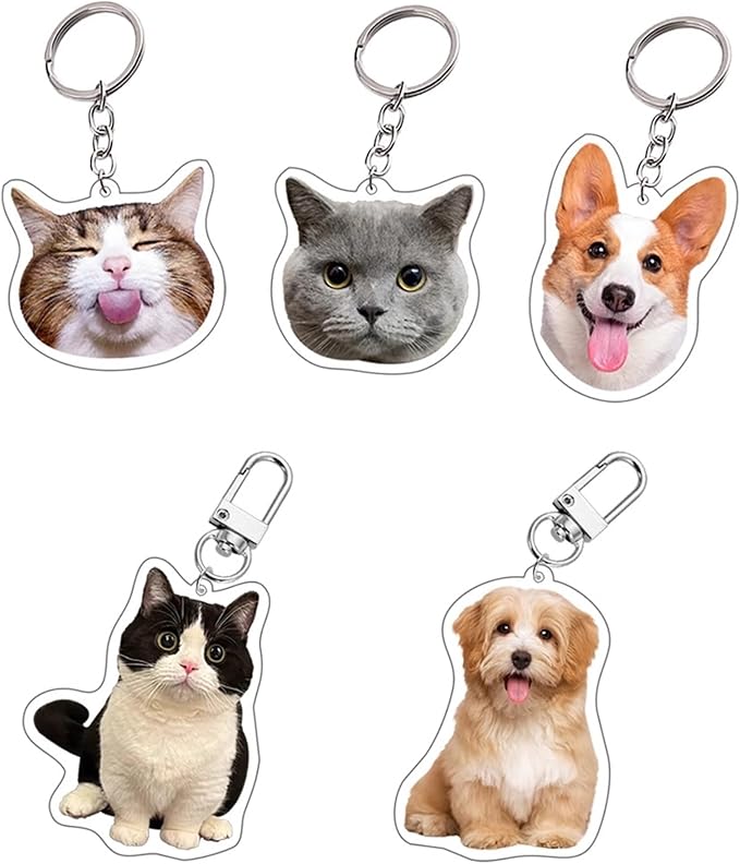 Custom Acrylic pet Keychain by Unknown