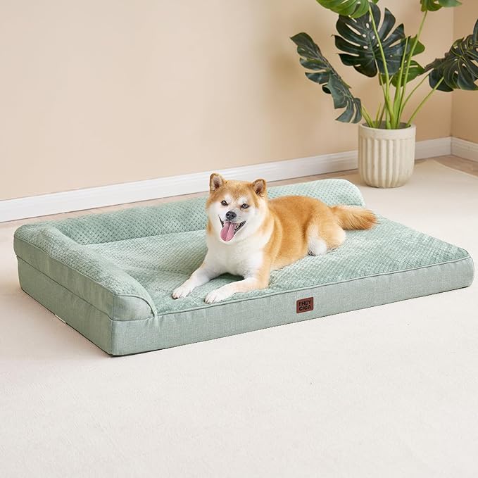 EHEYCIGA Memory Foam Dog Bed Large Size Dogs, Orthopedic Dog Bed Large - Image 8