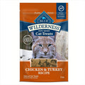Blue Buffalo Wilderness Chicken & Turkey Soft Cat Treats, Grain-Free, 2 Ounce (Pack of 12)