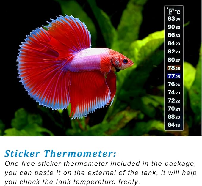 PULACO 300Watt Aquarium Heater for 50-70 Gallon Fish Tank, Adjustable - Image 6