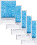 Crystal Cat Litter and Disposable Litter Trays 5 Sets Compatible with Petsafe Scoop-Free Classic/Legacy/Smart Litter Boxes, Triple Leak Proof Design, Excellent OdorControl, One-Hand Disposing.