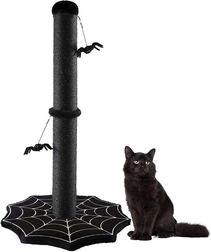 Gothic Cat Scratching Post by Unknown