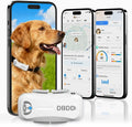 Next-Gen GPS Dog Tracker + 36-Month Plan | Real-Time Location & Escape Alerts | Health Monitoring | Waterproof | iOS & Android Compatible | for Dogs 35lbs+ (White)