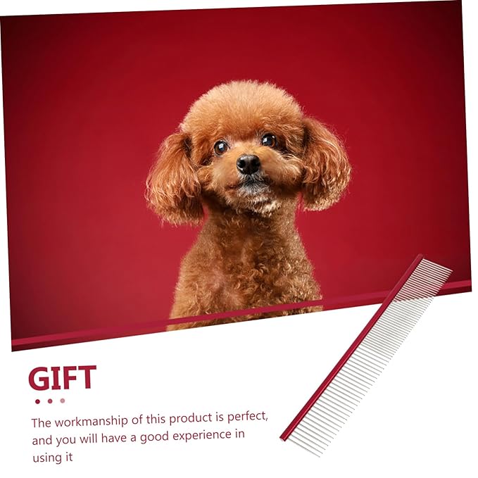 POPETPOP Portable Pet Comb for Dogs and Cats Wear-resistant Multi-function - Image 4
