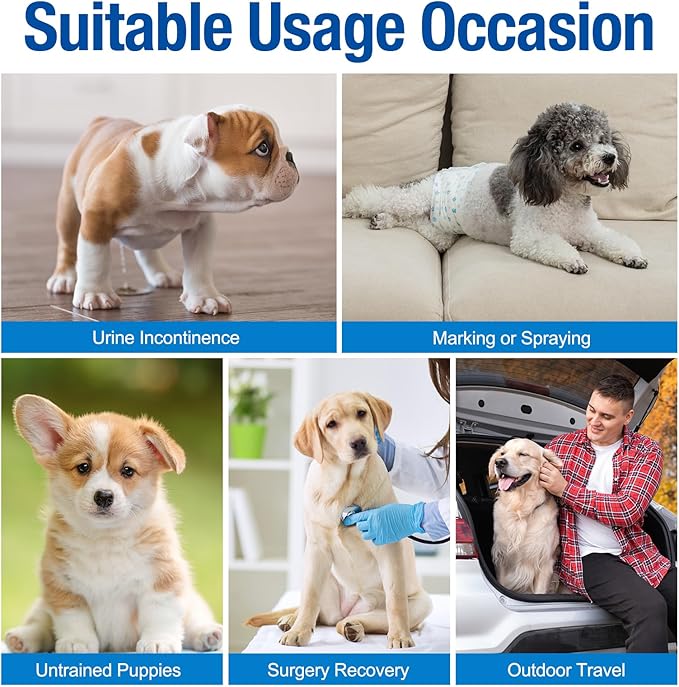 Pet Soft Disposable Male Wrap Dog Diaper - Image 6