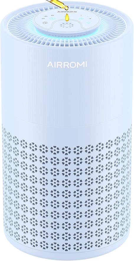 AIRROMI Air Purifier for Bedroom by AIRROMI