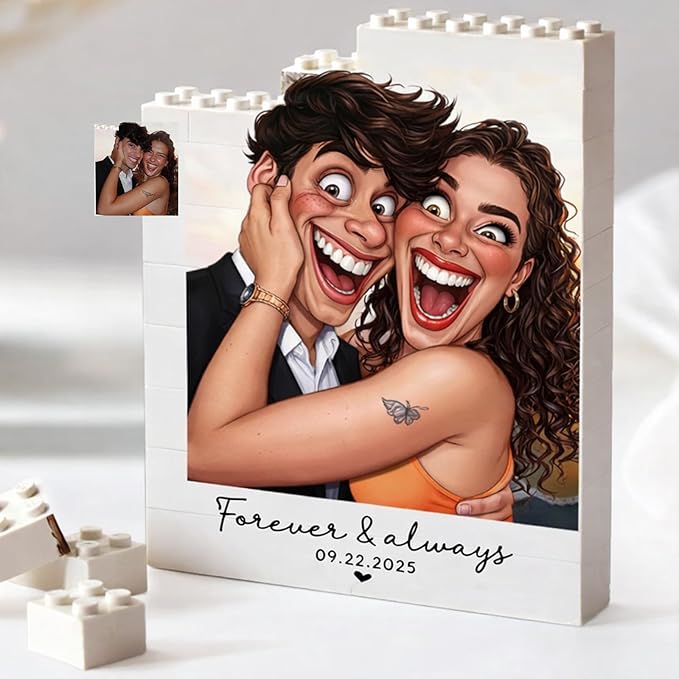NAZENTI Custom Photo Building Block gifts by Nazenti