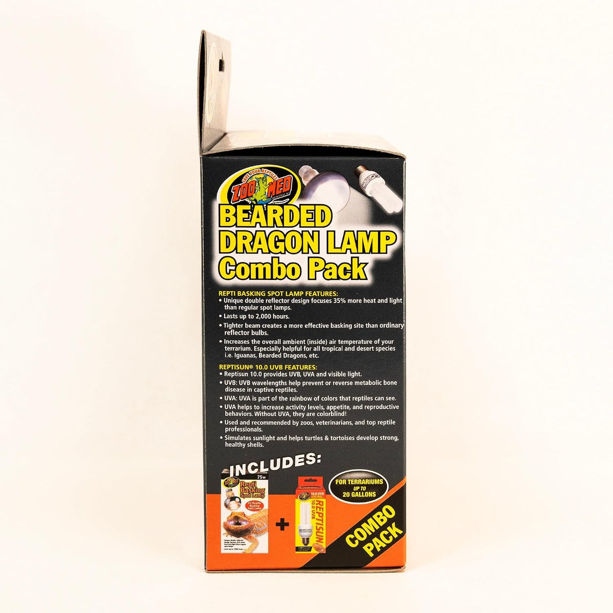 Zoo Med Bearded Dragon Lamp Combo Pack Pack of 2 Bulbs
