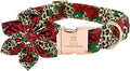 Lionheart Glory Dog Collar, Cute Floral Pattern Pet Collar Adjustable Dog Collar by LionheartGlory