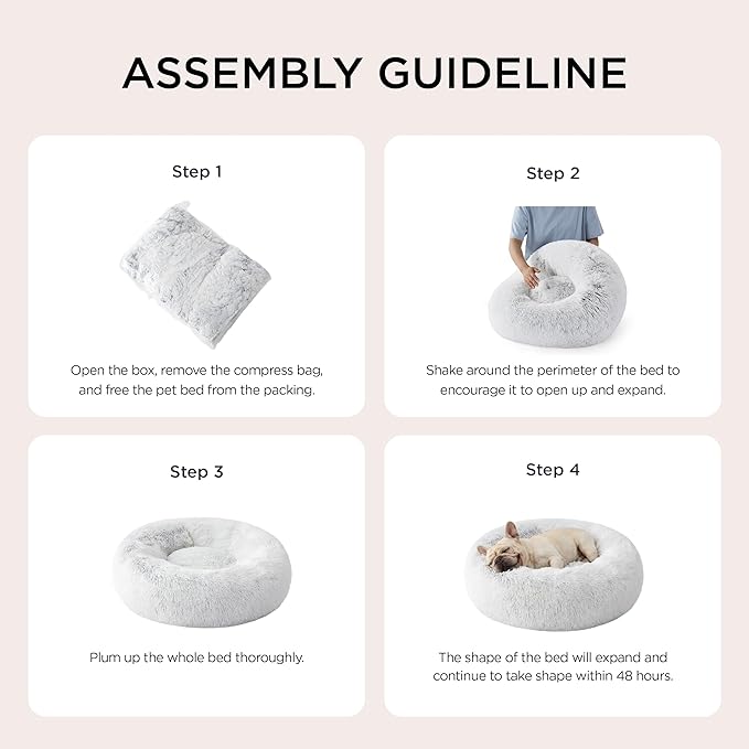 Bedsure Calming Dog Bed for Small Dogs - Image 6