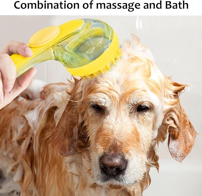ELEGX Pet Grooming Bath Massage Brush - Image 2