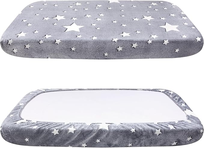 Flannel Waterproof Dog Bed Covers Replacement Washable, Elastic Edged Dog Bed - Image 4