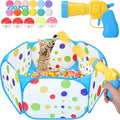 Mity rain Cat Ball Pit with Balls Included, Interactive Cat Toy by Mityrain