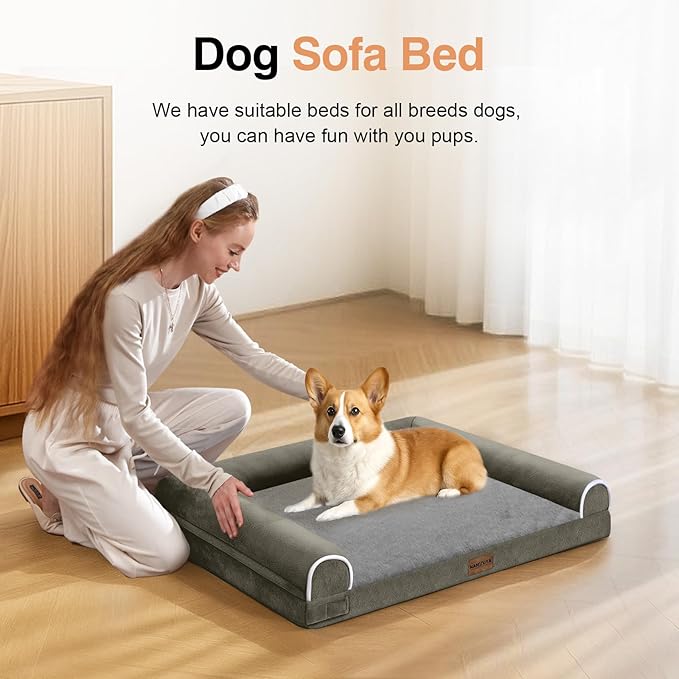 Medium Large Dog Bed Orthopedic Washable: Beds Bolster Medium Large Sized Dog - Image 3