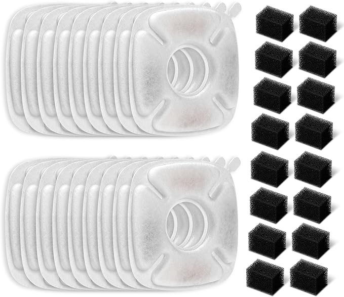 Brand 16 Pack Replacement Filters & 16 Pack Replacement Pre-Filter Sponges by Redoso